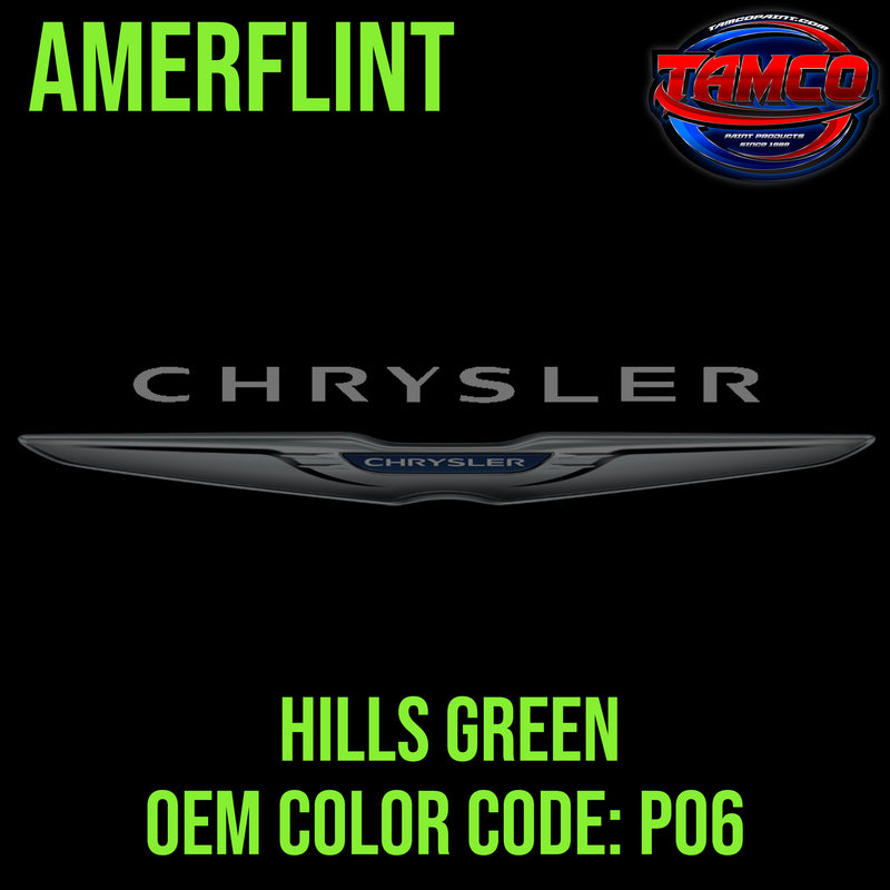 Chrysler Hills Green | P06 | 2012-2022 | OEM Amerflint II Series Single Stage