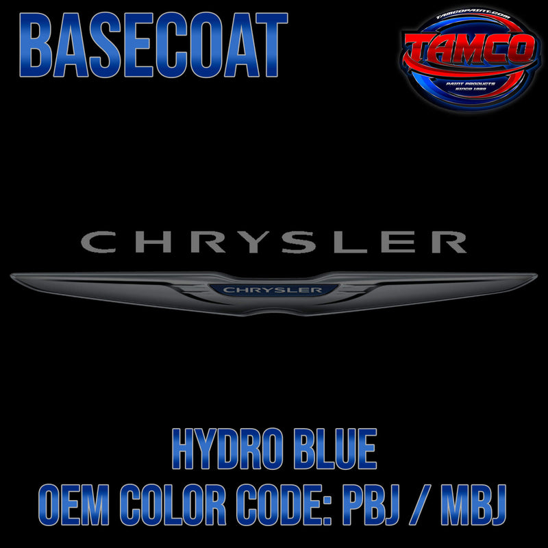 Chrysler Hydro Blue Basecoat