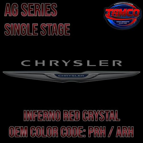Chrysler Inferno Red Crystal | PRH / ARH | 2003-2011 | OEM AG Series Single Stage
