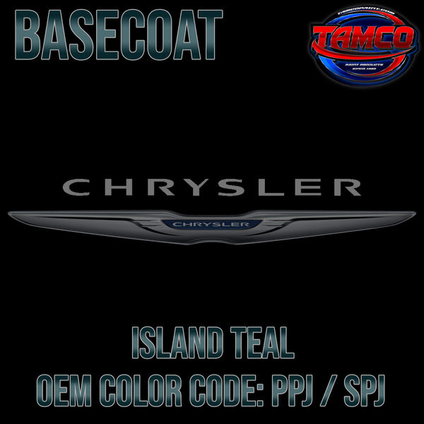 Chrysler Island Teal Basecoat