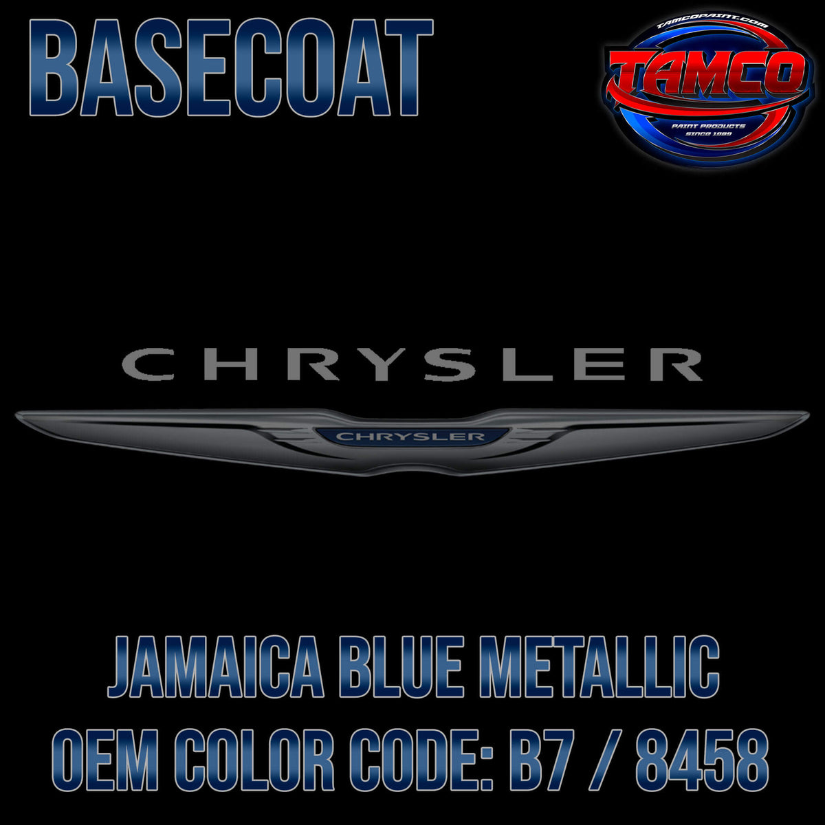 Chrysler Jamaica Blue Metallic | B7 / 8458 | 1969-1970 | OEM Basecoat