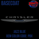 Tamco Paint Chrysler Jazz Blue OEM Color Code: PBX Basecoat