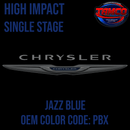 Tamco Paint Chrysler Jazz Blue OEM Color Code: PBX High Impact SS