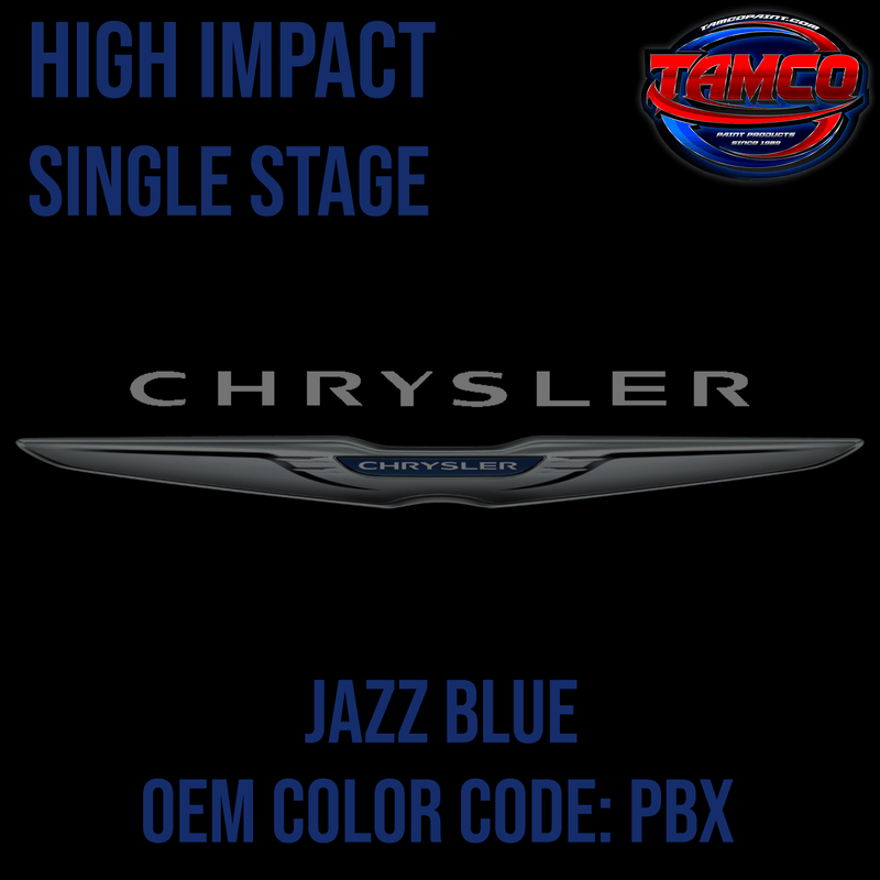 Tamco Paint Chrysler Jazz Blue OEM Color Code: PBX High Impact SS