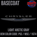 Chrysler Light Arctic Gray Basecoat