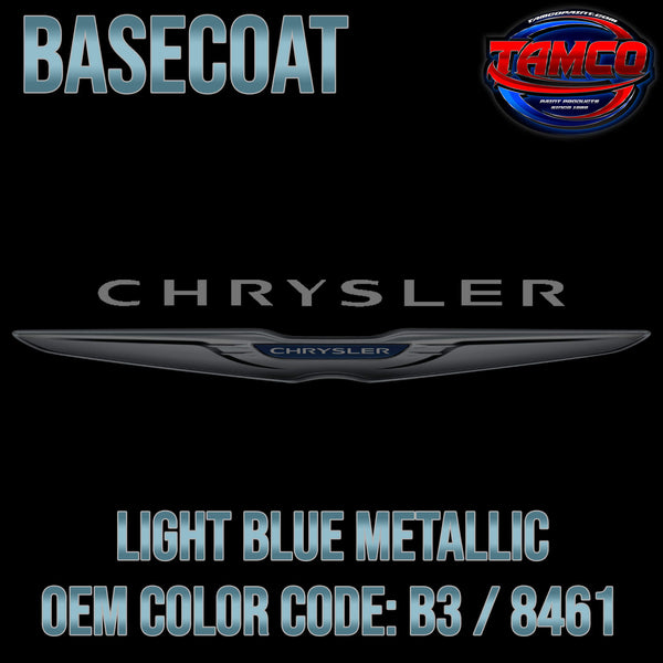 Chrysler Light Blue Metallic Basecoat