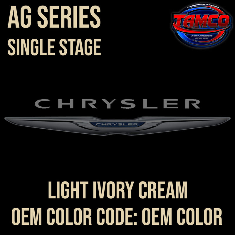 Chrysler Light Ivory Cream 