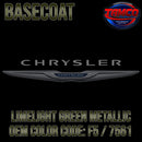 Chrysler Limelight Green Metallic Basecoat