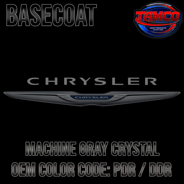 Chrysler Machine Gray Crystal Basecoat