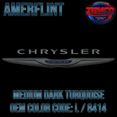 Tamco Paint Chrysler Medium Dark Turquoise OEM Color Code: L / 8414 Amerflint