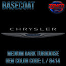 Chrysler Medium Dark Turquoise Metallic Basecoat