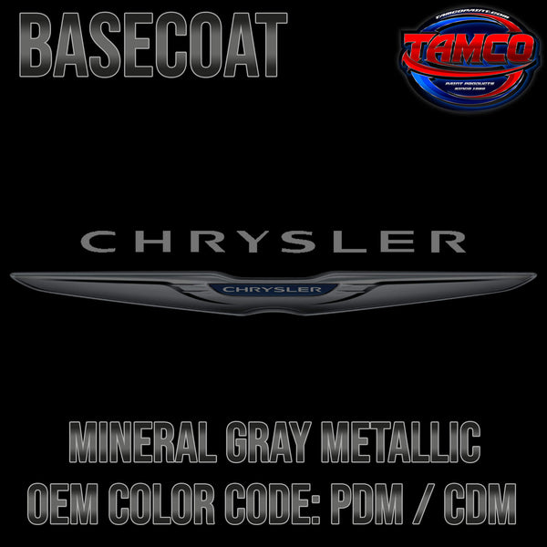 Chrysler Mineral Gray Metallic Basecoat