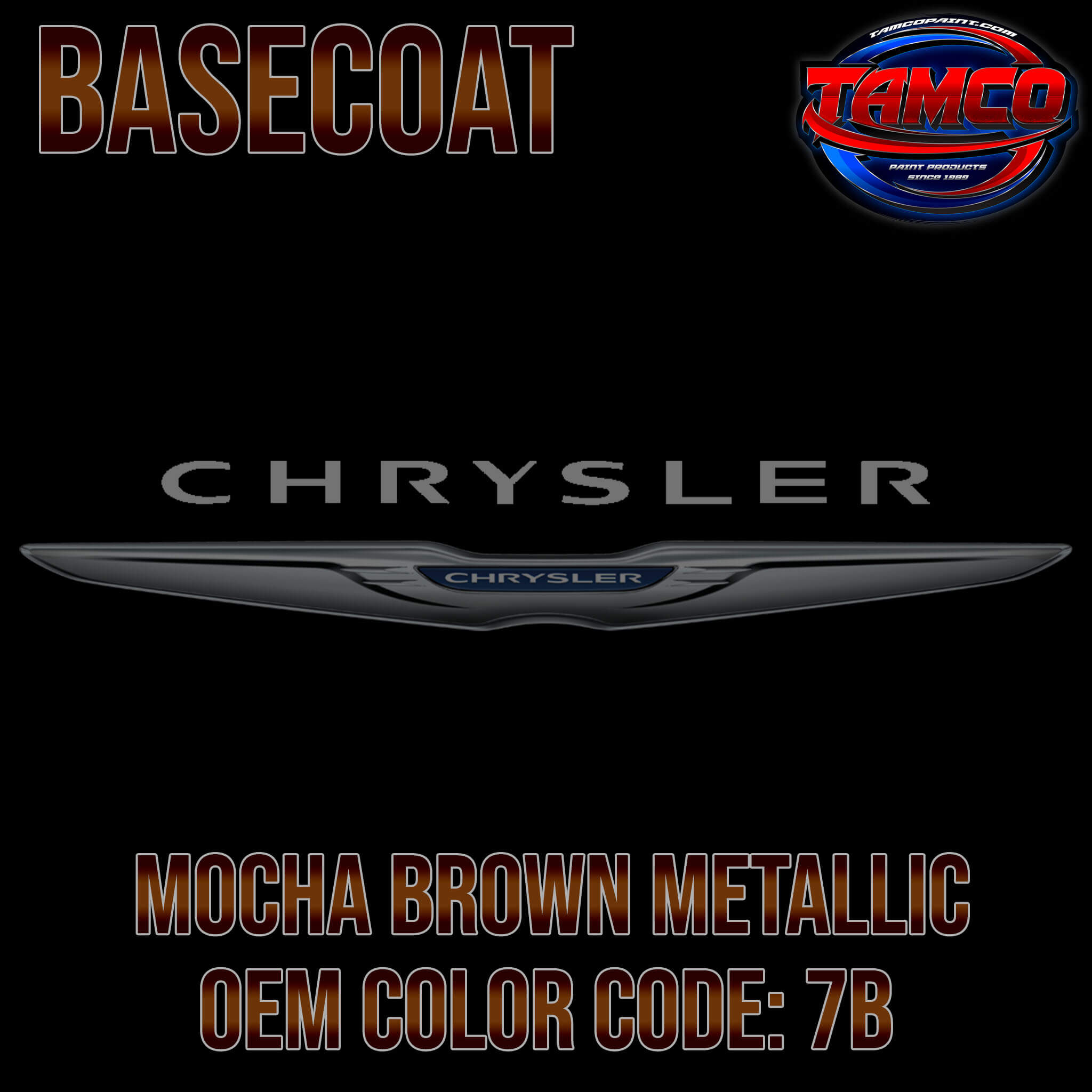 Chrysler Mocha Brown Metallic Basecoat
