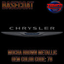 Chrysler Mocha Brown Metallic Basecoat