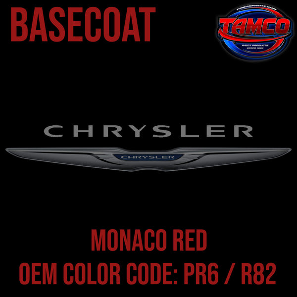 Chrysler Monaco Red Basecoat