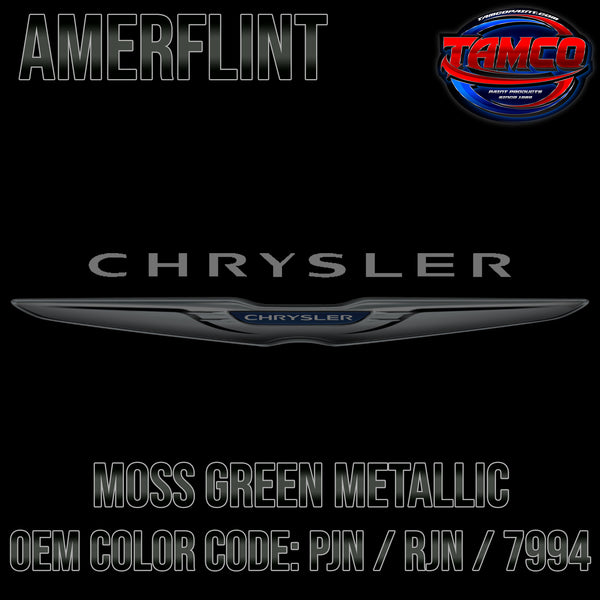 Chrysler Moss Green Metallic | PJN / RJN / 7994 | 1996-1998 | OEM Amerflint II Series Single Stage