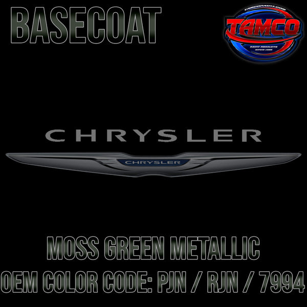 Chrysler Moss Green Metallic Basecoat