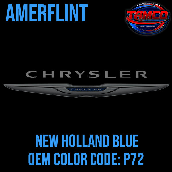 Chrysler New Holland Blue | P72 | 2012-2020 | OEM Amerflint II Series Single Stage