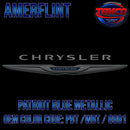 Chrysler Patriot Blue Metallic OEM Amerflint II Series Single Stage