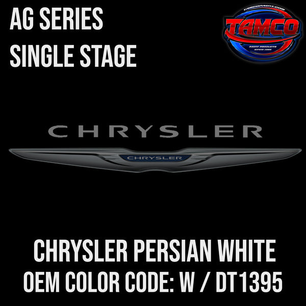 Chrysler Persian White | W / DT1395 | 1965-1983 | OEM AG Series Single Stage