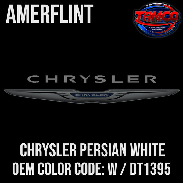 Chrysler Persian White | W / DT1395 | 1965-1983 | OEM Amerflint II Series Single Stage