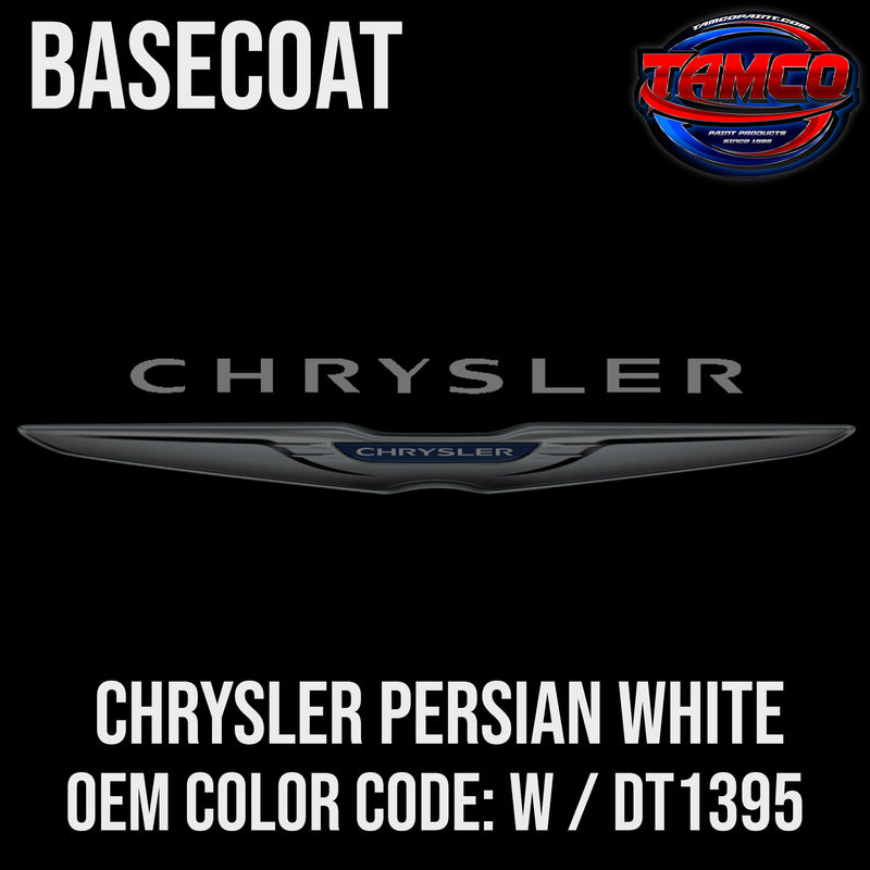 Chrysler Persian White | W / DT1395 | 1965-1983 | OEM Basecoat