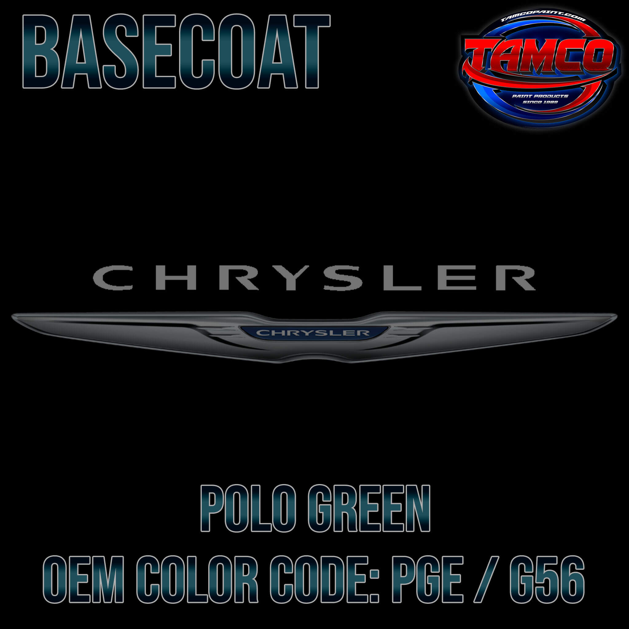 POLO GREEN OEM BASECOAT