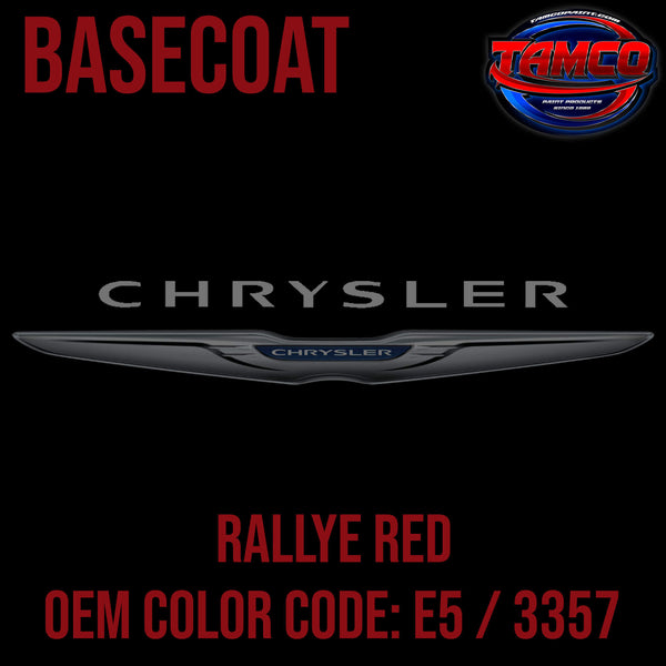 RALLY RED OEM BASECOAT