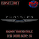 Chrysler Red Garnet Metallic OEM Basecoat