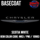 SCOTIA WHITE OEM BASECOAT