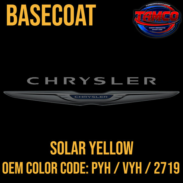 Chrysler Solar Yellow | PYH / VYH / 2719 | 1999-2007 | OEM Basecoat