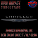 Chrysler Spanish Red Metallic