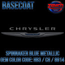 Chrysler Spinnaker Blue Metallic Basecoat