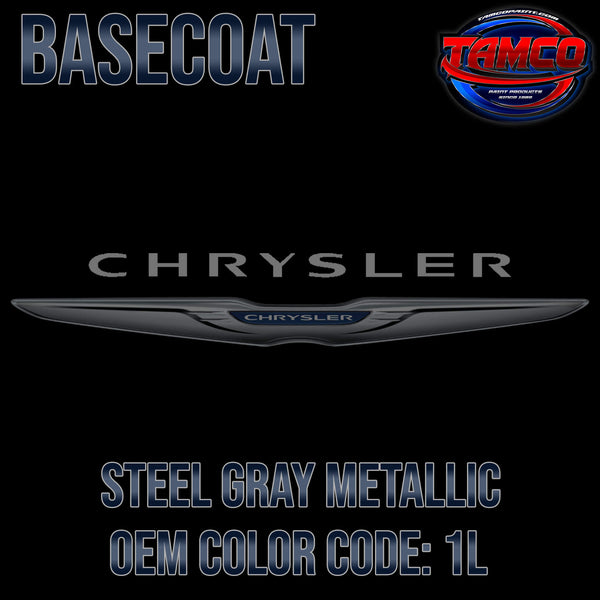 Chrysler Steel Gray Metallic Basecoat