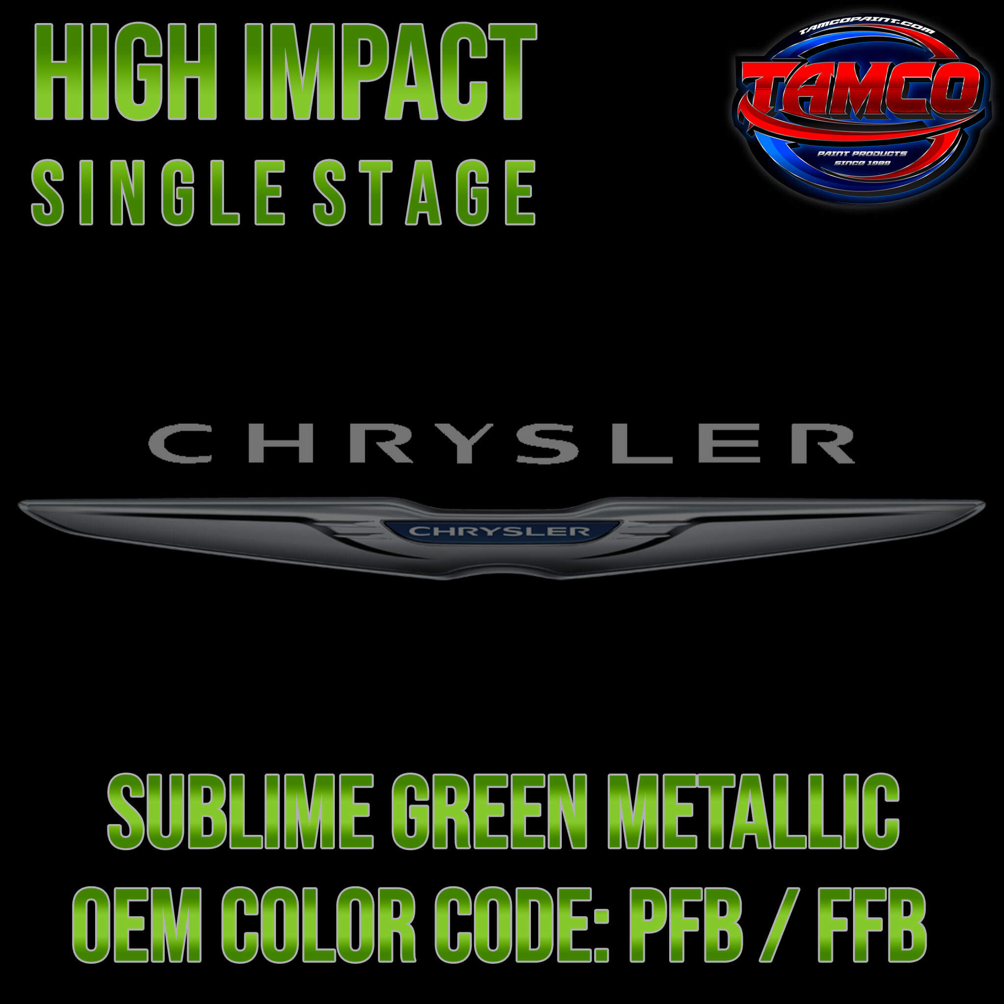 Chrysler Sublime Green Metallic