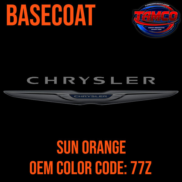 Chrysler Sun Orange Basecoat