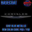 Chrysler Surf Blue Metallic Basecoat