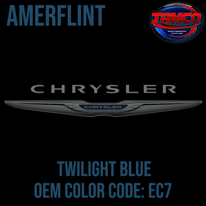 Chrysler Twilight Blue | EC7 | 1986-1992 | OEM Amerflint II Series Single Stage