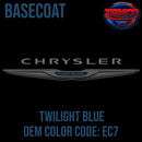 Chrysler Twilight Blue Basecoat