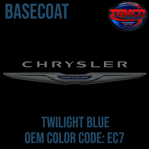 Chrysler Twilight Blue | EC7 | 1986-1992 | OEM Basecoat