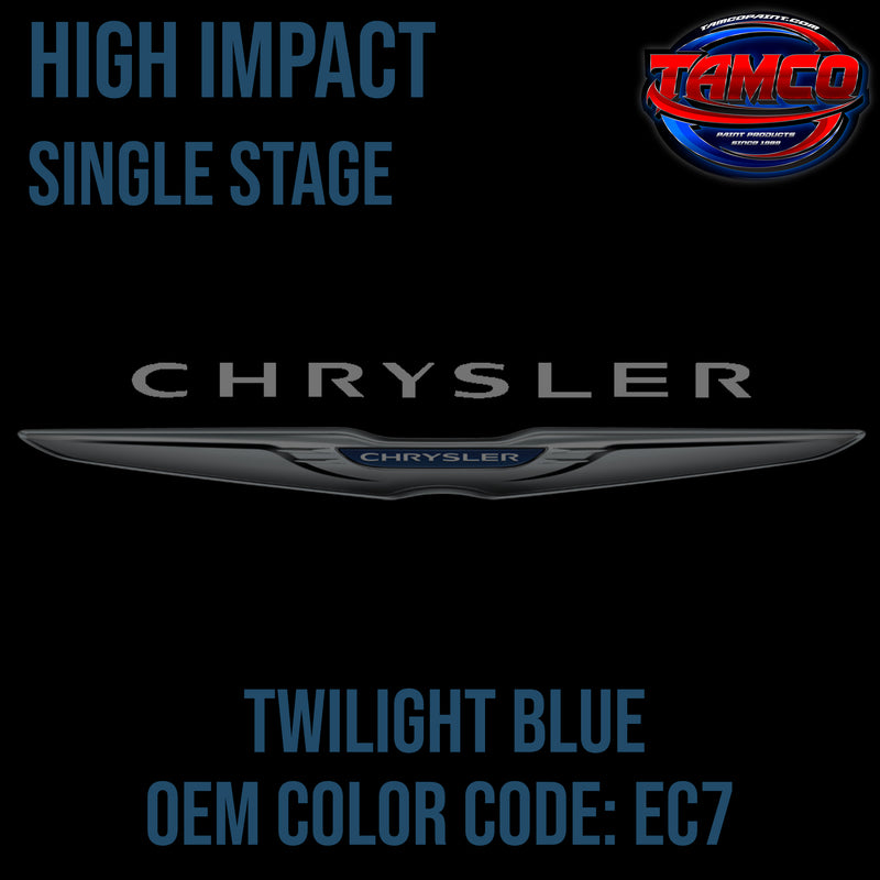 Chrysler Twilight Blue | EC7 | 1986-1992 | OEM High Impact Series Single Stage