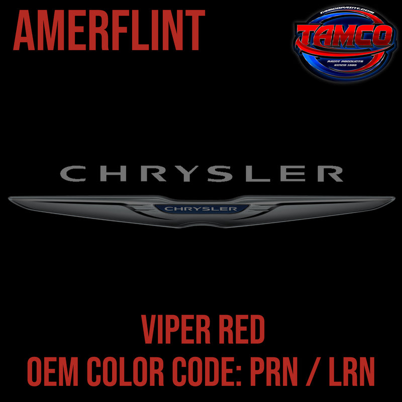 Chrysler Viper Red | PRN / LRN | 1992-2010 | OEM Amerflint II Series Single Stage