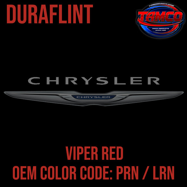 Chrysler Viper Red | PRN / LRN | 1992-2010 | OEM DuraFlint Series Single Stage