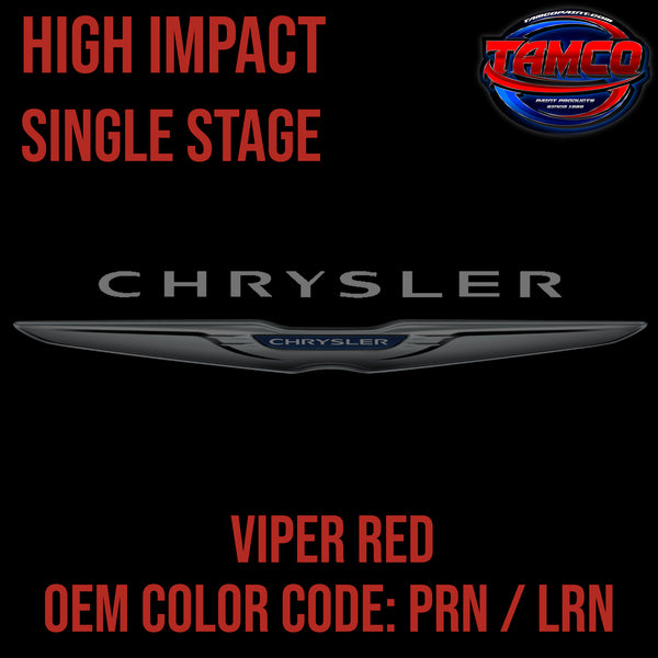 Chrysler Viper Red | PRN / LRN | 1992-2010 | OEM High Impact Series Single Stage