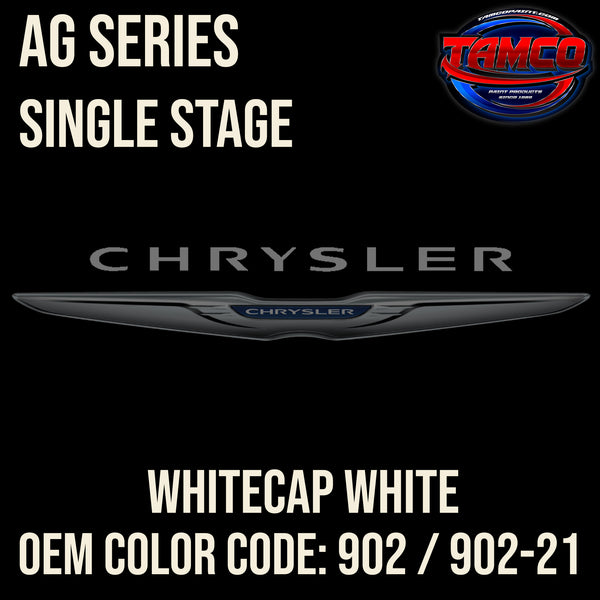 Chrysler Whitecap White | 902 / 902-21 | 1957-1983 | OEM AG Series Single Stage