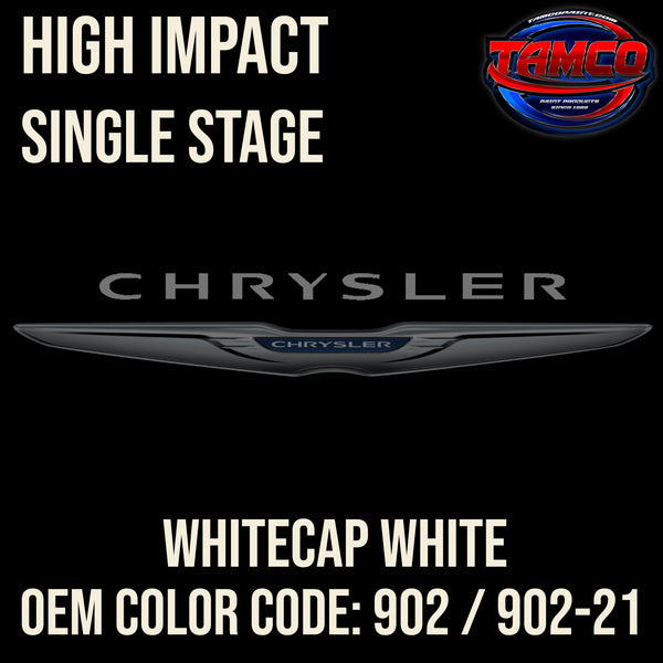 Chrysler Whitecap White | 902 / 902-21 | 1957-1983 | OEM High Impact Series Single Stage