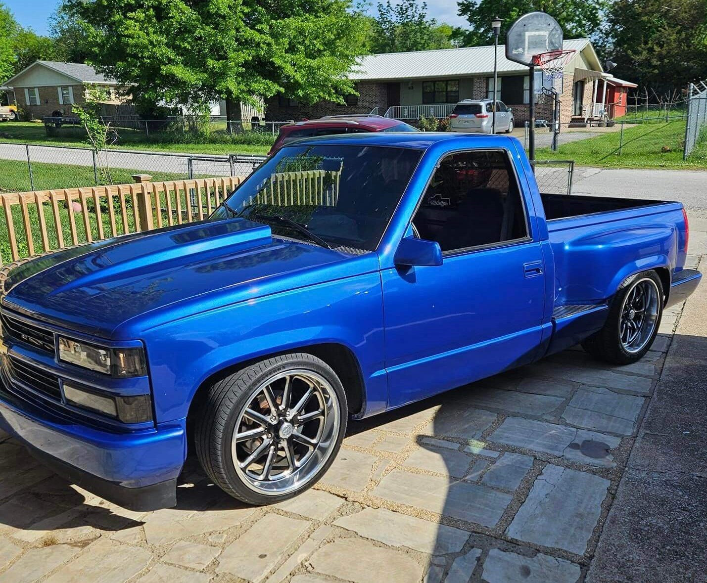 Tamco Paint Chrysler Blue Streak on 1998 Chevrolet C1500