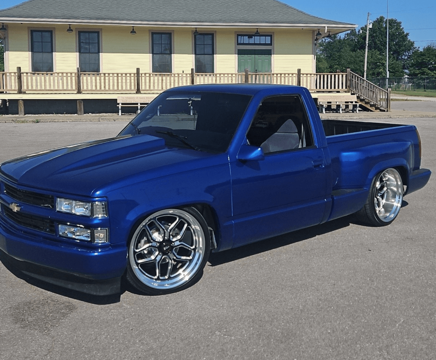 Tamco Paint Chrysler Blue Streak on 1998 Chevrolet C1500