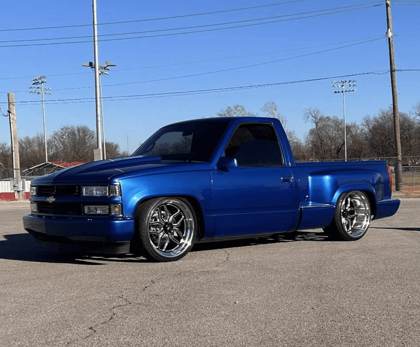 Tamco Paint Chrysler Blue Streak on 1998 Chevrolet C1500