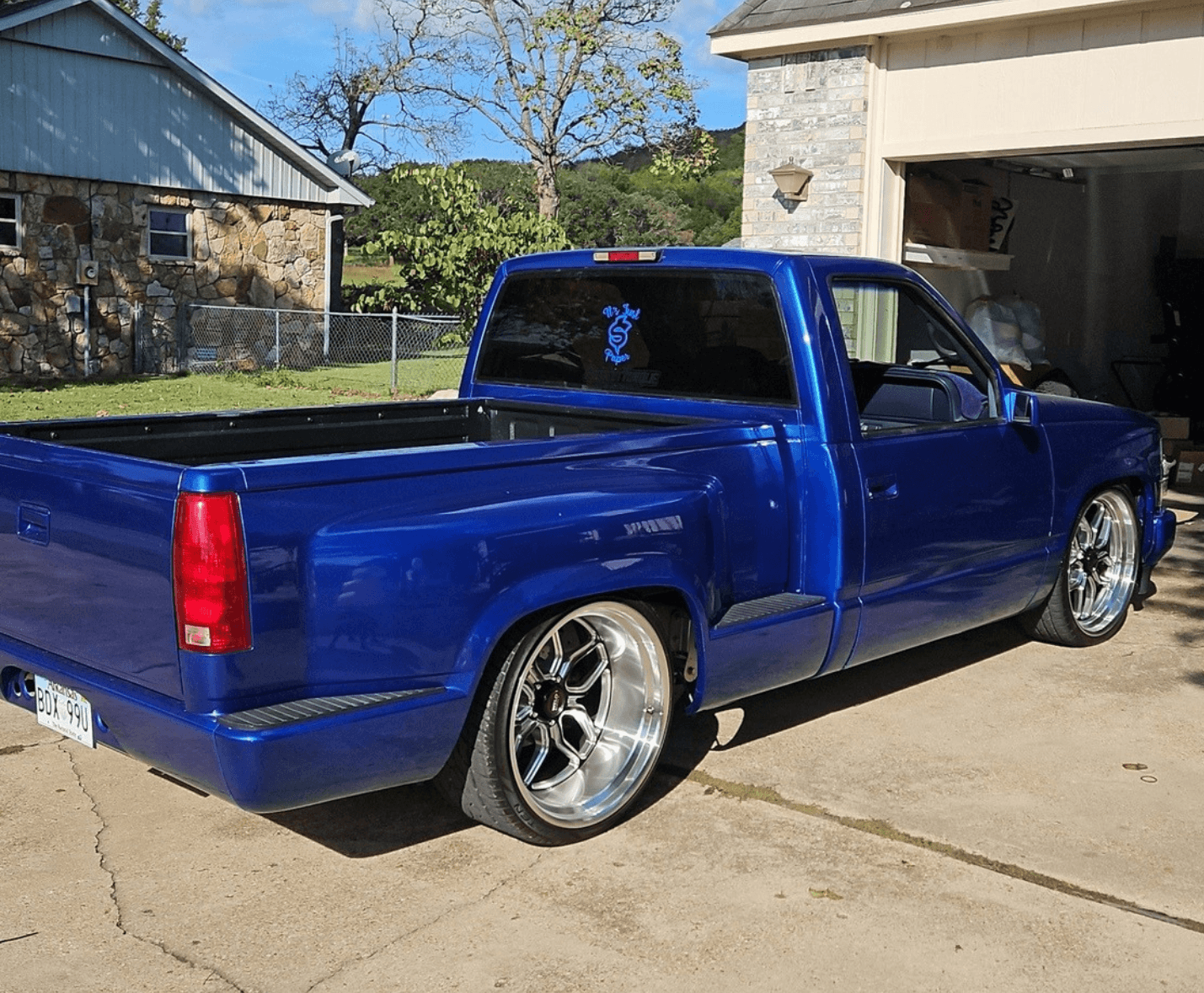 Tamco Paint Chrysler Blue Streak on 1998 Chevrolet C1500